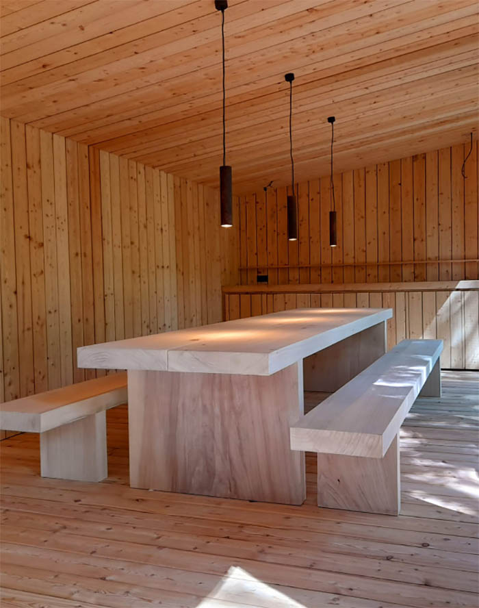 Houten poolhouse meubelen timberprojects genval-web