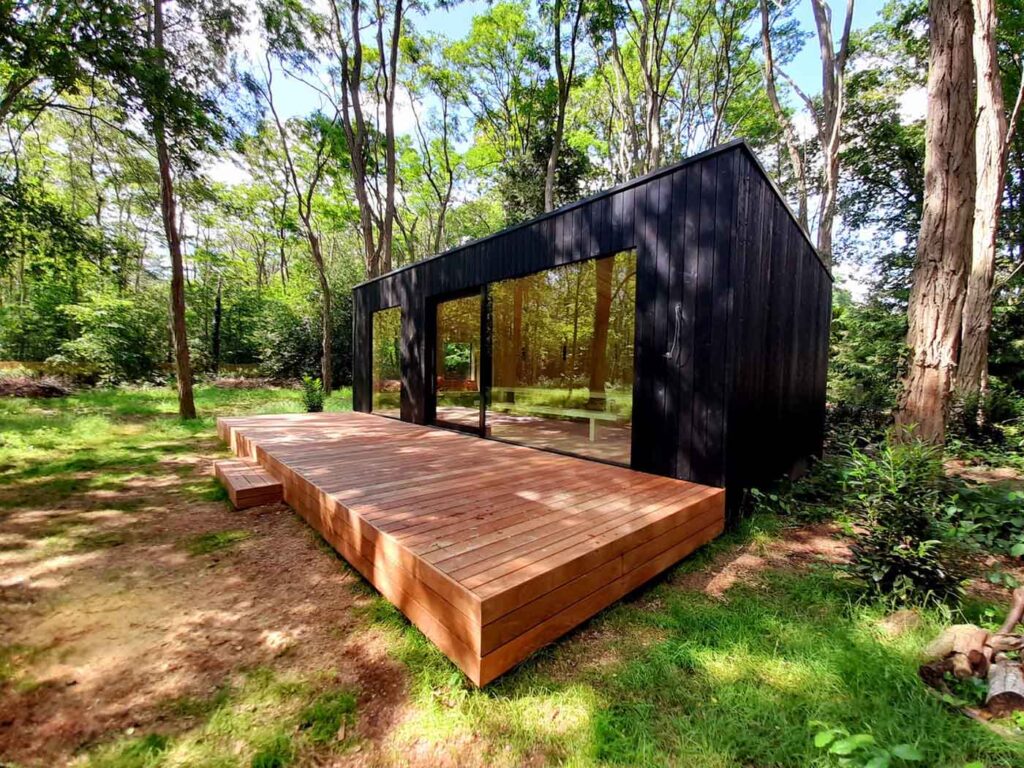 Home Office Lariks Bonheiden - Timber Projects