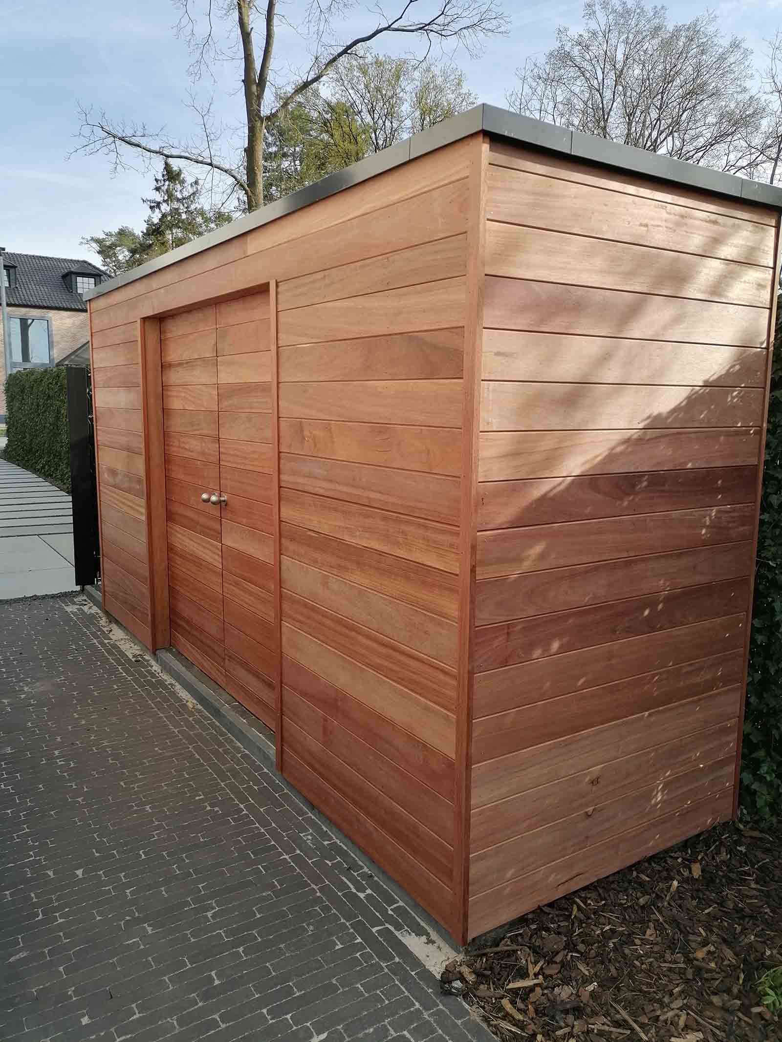 natuurkundige Leggen Drama Houten poolhouse, tuinhuis of carport | Timberprojects